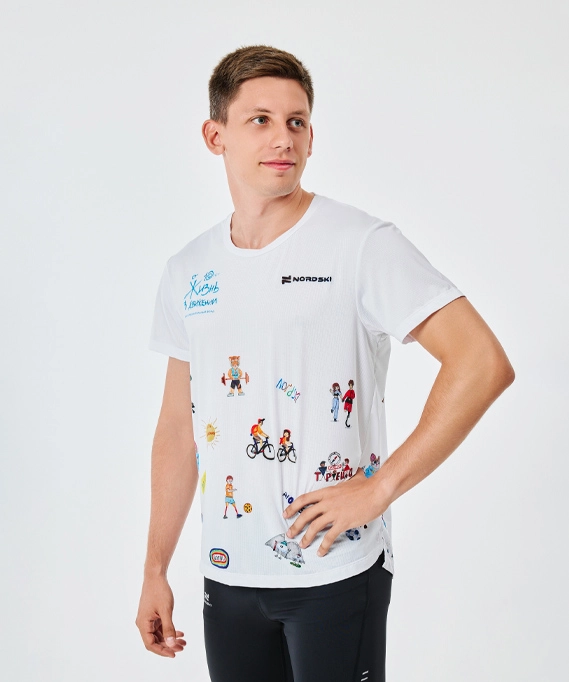 Футболка Nordski "Жизнь в движении"