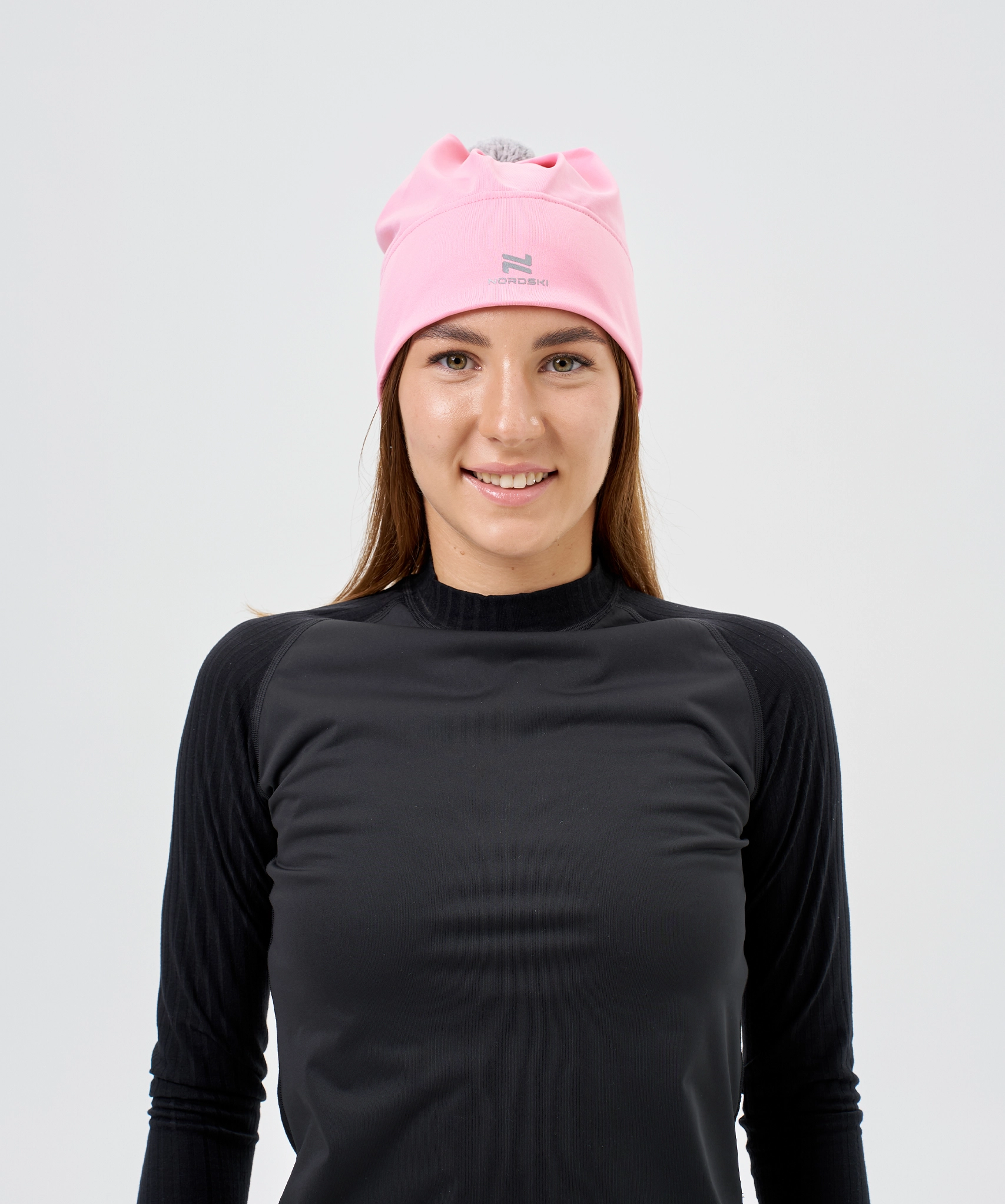 Тренировочная шапка Nordski Train Candy Pink