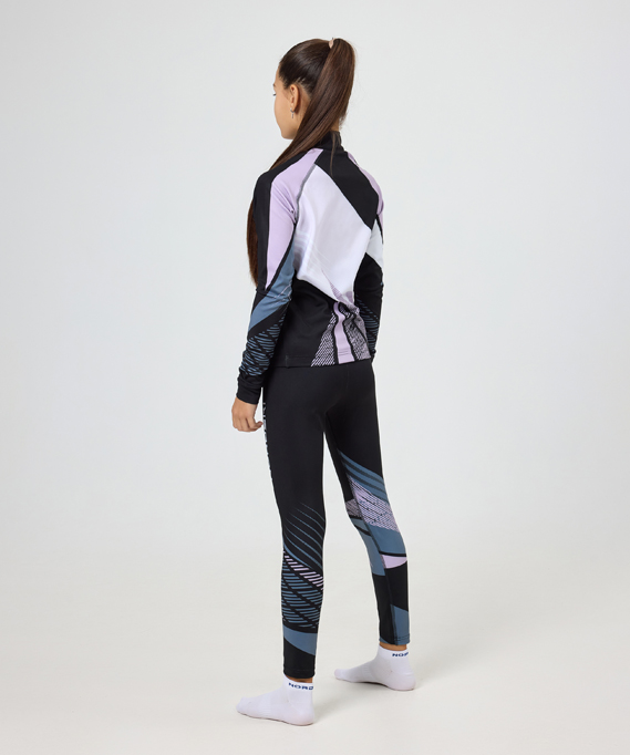 Гоночный костюм Nordski Jr. Heat Black/Lavender