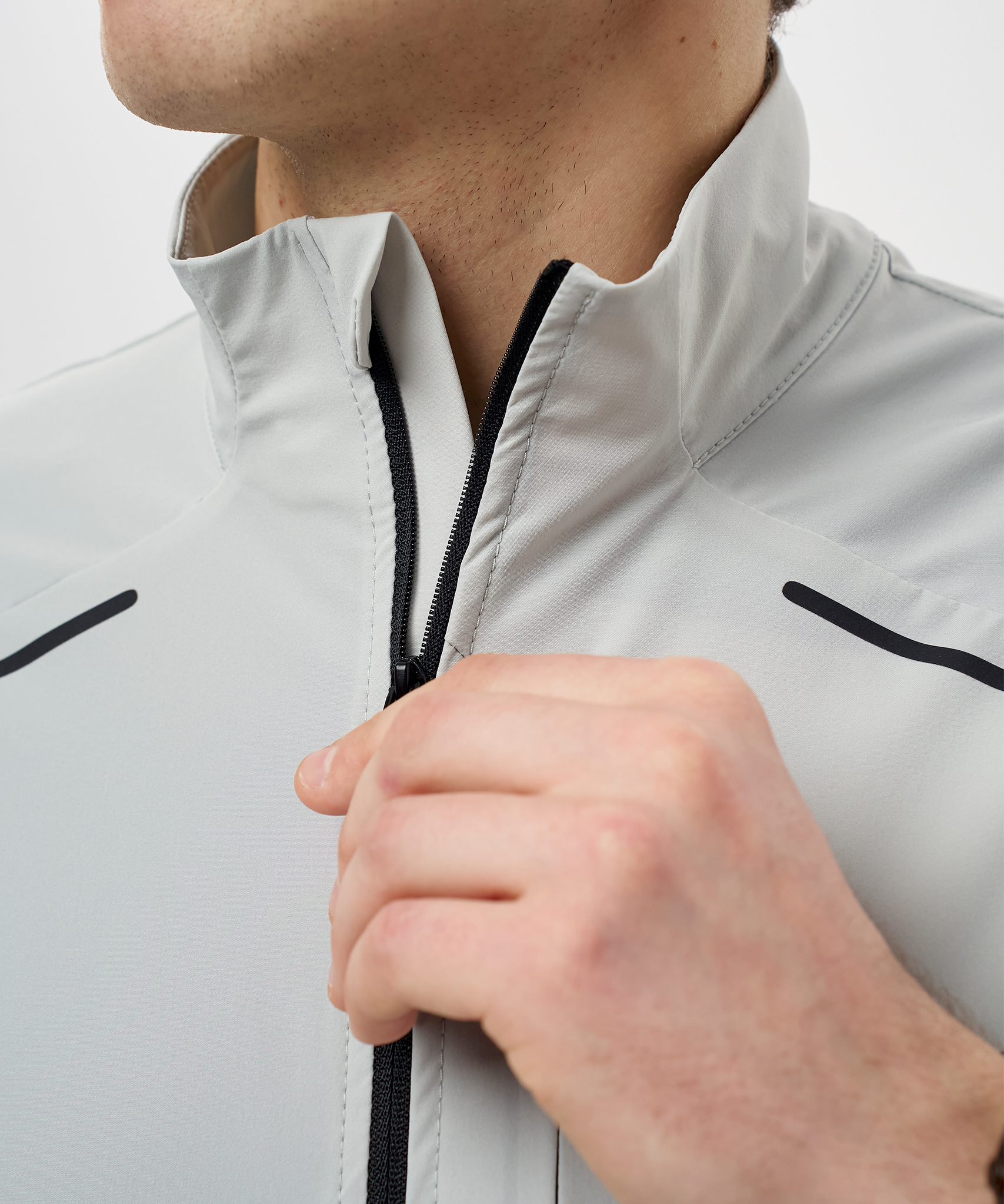 Ветровка Nordski Pro Energy Running Grey/Black