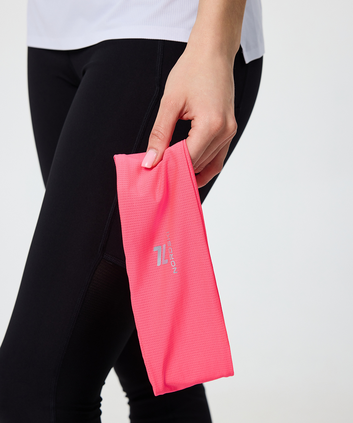 Повязка Nordski Run Neon Pink