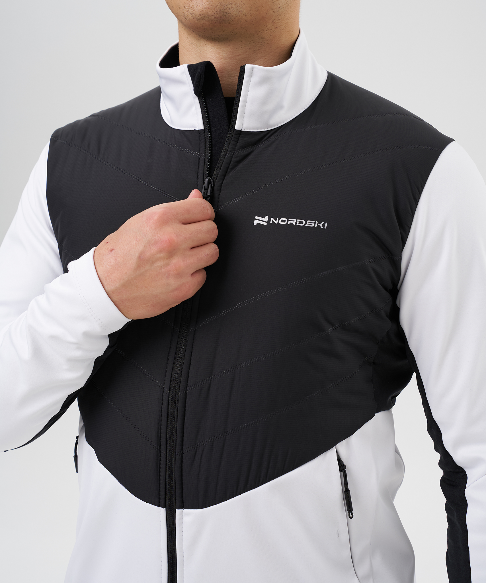 Куртка Nordski Hybrid Pro 2.0 White/Black