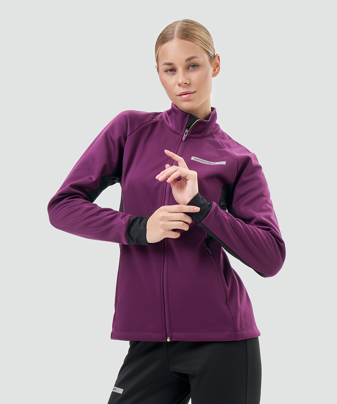 Тренировочная куртка Nordski Core Purple/Black W