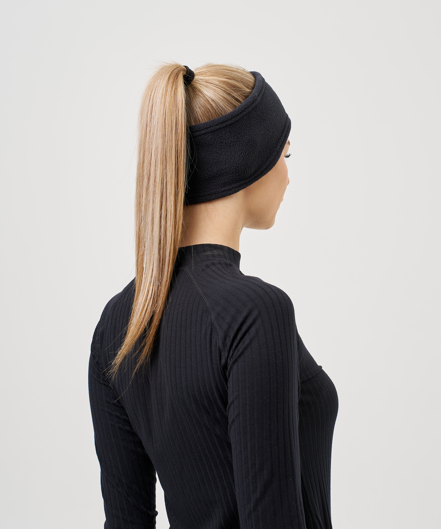 Повязка Nordski Fleece Warm Black