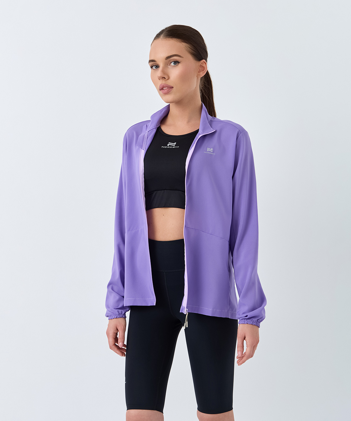 Ветровка беговая Nordski Light Cross Purple W