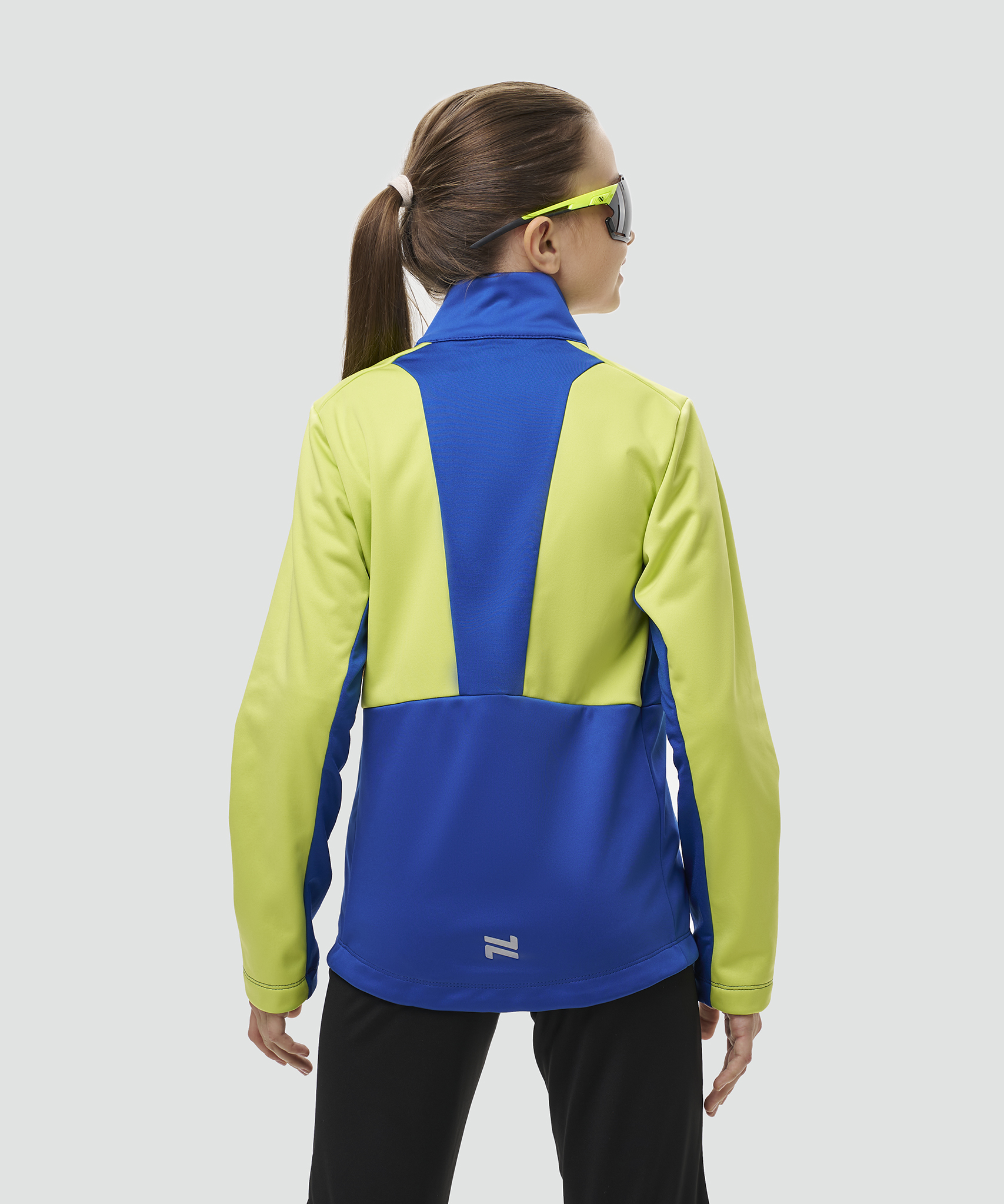 Тренировочная куртка Nordski Jr. Advance True Blue/Lime